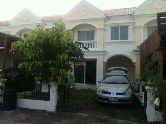 ขายทาวเฮ้าส์ 2 ชั้น หมู่บ้านนิรันดร์วิลล์ 8 เนื้อที่ 26 ตร.ว.