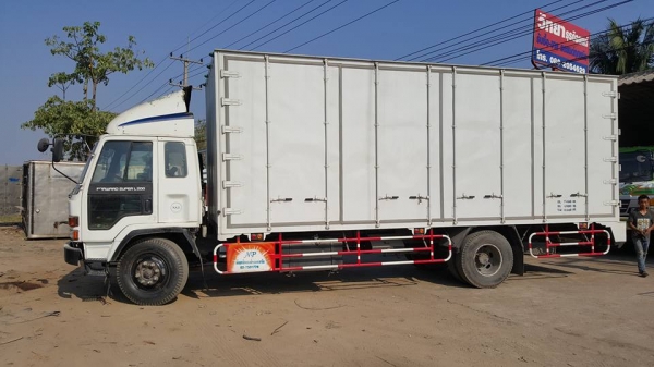 6ล้อร๊อกกี้ 210 แรง ตู้ 10 บาน เพิ่งต่อใหม่ ยาว 7.40 สภาพพร้อมใช้งาน คัสซีสวยตลอดเส้น 6ล้อร๊อกกี้ 210 แรง ตู้ 10 บาน เพิ่งต่อใหม่ ยาว 7.40 สภาพพร้อมใช้งาน คัสซีสวยตลอดเส้น