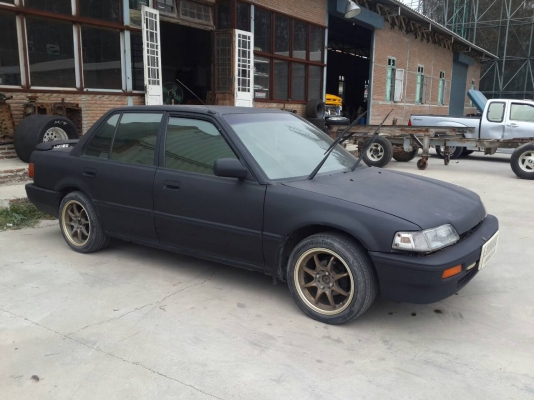 Honda civic ef 35,000 บ. ขับได้ปกติ เกียร์ออโต้ ติดแก๊ส lpg ทะเบียนไม่ขาดพร้อมโอน