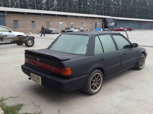 Honda civic ef 35,000 บ. ขับได้ปกติ เกียร์ออโต้ ติดแก๊ส lpg ทะเบียนไม่ขาดพร้อมโอน