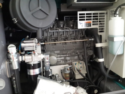 ขายเครื่อมปั๊มลมมือหนึ่งแบบล้อ ยี่ห้อ DENYO รุ่น DIS180SS2 รับประกันสินค้า 1 ปีเต็ม