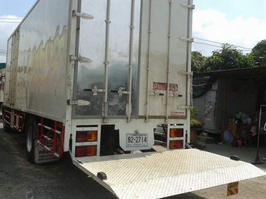 ขายรถ6ล้อตู้แห้ง3บาน HINO FG8JPLA ปี2014 เครื่อง212แรงม้า ตู้ยาว7.30เมตร มีลิฟท์ท้าย รถสวยเจ้าเดียว