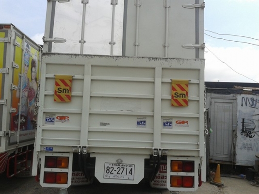 ขายรถ6ล้อตู้แห้ง3บาน HINO FG8JPLA ปี2014 เครื่อง212แรงม้า ตู้ยาว7.30เมตร มีลิฟท์ท้าย รถสวยเจ้าเดียว