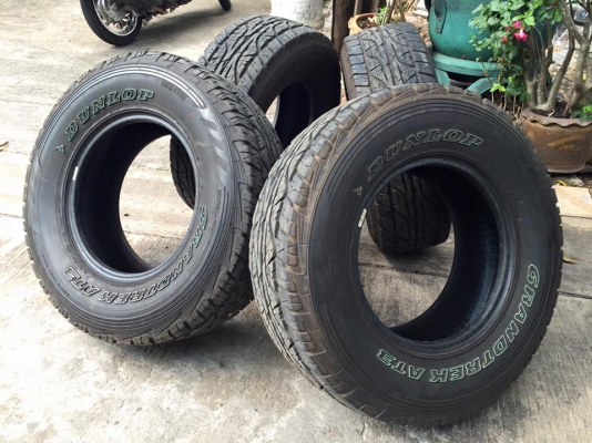 ขาย ยางdunlop grandtrek AT3 265/70/16 ปี14 เพิ่งใส่ต้นปี
