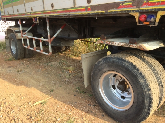 ลูกพ่วง2เพลาดั้มยางดีพร้อมใช้300.000