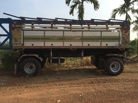 ลูกพ่วง2เพลาดั้มยางดีพร้อมใช้300.000