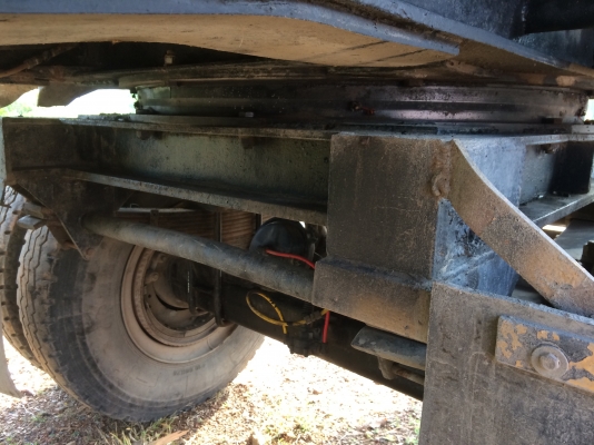 ลูกพ่วง2เพลาดั้มยางดีพร้อมใช้300.000