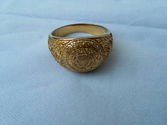 แหวนกะไหล่ทองวัดญาณเสน