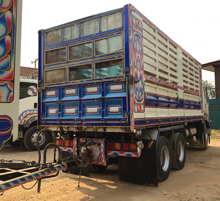 ขายรถพ่วง22ล้อ ISUZU DECA 360 ปี 57 ดั้มเหล็กคอกเกษตร สภาพเดิม สวย ยางเต็ม ไมล์ 120,xxx กม. ขายรถพ่วง22ล้อ ISUZU DECA 360 ปี 57 ดั้มเหล็กคอกเกษตร สภาพเดิม สวย ยางเต็ม ไมล์ 120,xxx กม.