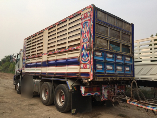 ขายรถพ่วง22ล้อ ISUZU DECA 360 ปี 57 ดั้มเหล็กคอกเกษตร สภาพเดิม สวย ยางเต็ม ไมล์ 120,xxx กม. ขายรถพ่วง22ล้อ ISUZU DECA 360 ปี 57 ดั้มเหล็กคอกเกษตร สภาพเดิม สวย ยางเต็ม ไมล์ 120,xxx กม.