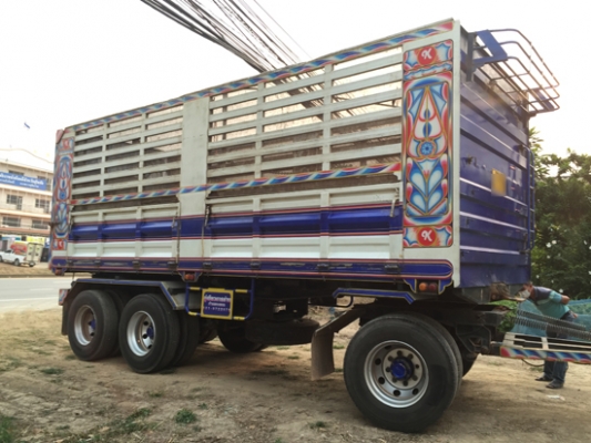 ขายรถพ่วง22ล้อ ISUZU DECA 360 ปี 57 ดั้มเหล็กคอกเกษตร สภาพเดิม สวย ยางเต็ม ไมล์ 120,xxx กม. ขายรถพ่วง22ล้อ ISUZU DECA 360 ปี 57 ดั้มเหล็กคอกเกษตร สภาพเดิม สวย ยางเต็ม ไมล์ 120,xxx กม.