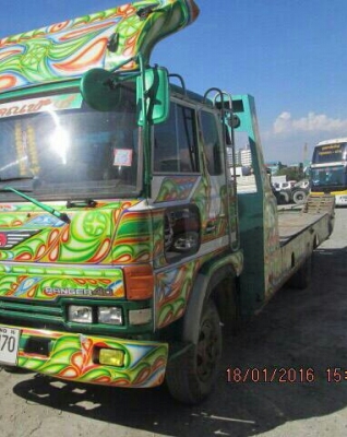 หกล้อ ฮีโน่ FD174B-HO7C180แรง ปี39 ท้ายลาก รถเกียว หางไฮ้โลริส สภาพดีสวยพร้อมใช้ ทะเบียนพร้อมโอน