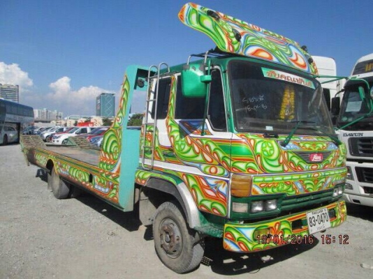 หกล้อ ฮีโน่ FD174B-HO7C180แรง ปี39 ท้ายลาก รถเกียว หางไฮ้โลริส สภาพดีสวยพร้อมใช้ ทะเบียนพร้อมโอน