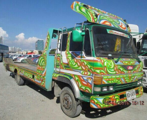 หกล้อ ฮีโน่ FD174B-HO7C180แรง ปี39 ท้ายลาก รถเกียว หางไฮ้โลริส สภาพดีสวยพร้อมใช้ ทะเบียนพร้อมโอน