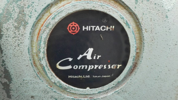 Sell> ปั้มลม HITACHI BEBICON 2 HP. 380V. ถัง 150 ลิตร. Made in JAPAN เดิมทุกส่วนแน่นทุกจุดมาเทสได้!!