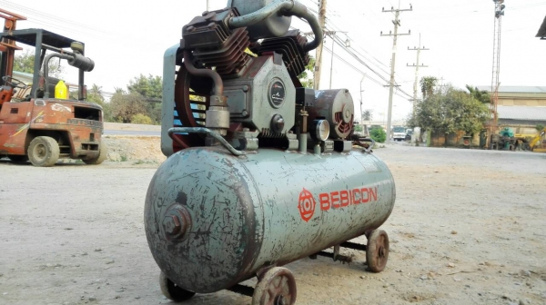 Sell> ปั้มลม HITACHI BEBICON 2 HP. 380V. ถัง 150 ลิตร. Made in JAPAN เดิมทุกส่วนแน่นทุกจุดมาเทสได้!!