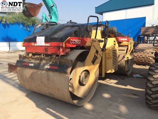 ถึงไทยแล้วครับ DYNAPAC CC522 12ตัน ปี1999 นำเข้าUSA ถึงไทยแล้วครับ DYNAPAC CC522 12ตัน ปี1999 นำเข้าUSA