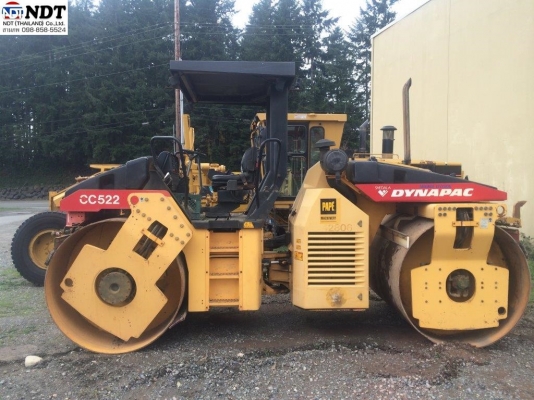 ถึงไทยแล้วครับ DYNAPAC CC522 12ตัน ปี1999 นำเข้าUSA ถึงไทยแล้วครับ DYNAPAC CC522 12ตัน ปี1999 นำเข้าUSA
