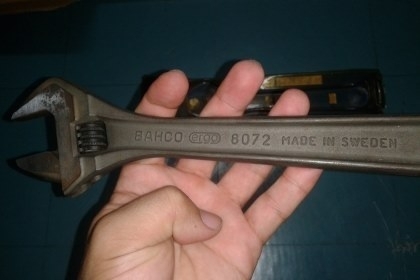 ขายประแจเลื่อน BAHCO ergo8072  10" MADE IN SWEDEN.