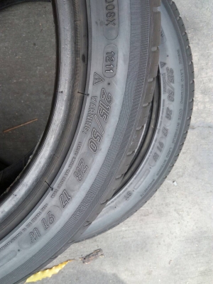 215/50R17  MICHELIN Pirotsport3  มี 2 เส้น tel.081-427-3941 ไอดีไลน์ 0814273941
