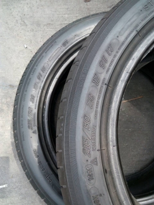 215/50R17  MICHELIN Pirotsport3  มี 2 เส้น tel.081-427-3941 ไอดีไลน์ 0814273941