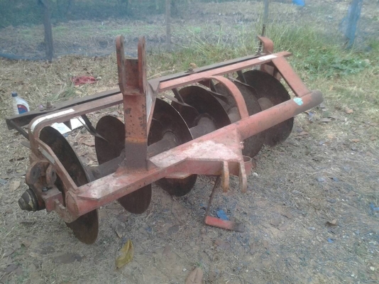 ขายตามสภาพพาน6ฮุยใบ21นิ้วติดมากับรถไถคูโบต้า34แรง