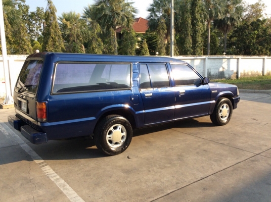 ขายรถกระบะแวน มาสด้า B2000 แวน 5ประตู ปี89 เครื่องเบนซิลเดิมๆ 2.0 เกียร์ธรรมดา ภายในสวยเบาะสวยสะอาด แอร์หน้า-หลังพร้อม ตัวถังเดิมๆจอดตากแดดสีร่อนแต่ไม่ผุ แชสซีสวยทั้งเส้น แม็กขอบ 15" ยางดี รถขับดีมากๆๆใช้ส่งของได้เลยครับ ประหยัดน้ำมันมาก ภาษีปี59ไม่ข