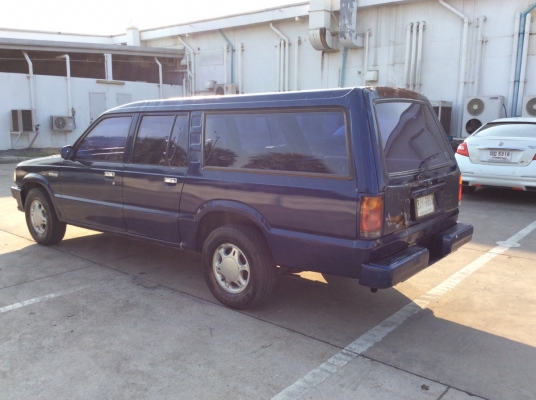 ขายรถกระบะแวน มาสด้า B2000 แวน 5ประตู ปี89 เครื่องเบนซิลเดิมๆ 2.0 เกียร์ธรรมดา ภายในสวยเบาะสวยสะอาด แอร์หน้า-หลังพร้อม ตัวถังเดิมๆจอดตากแดดสีร่อนแต่ไม่ผุ แชสซีสวยทั้งเส้น แม็กขอบ 15" ยางดี รถขับดีมากๆๆใช้ส่งของได้เลยครับ ประหยัดน้ำมันมาก ภาษีปี59ไม่ข