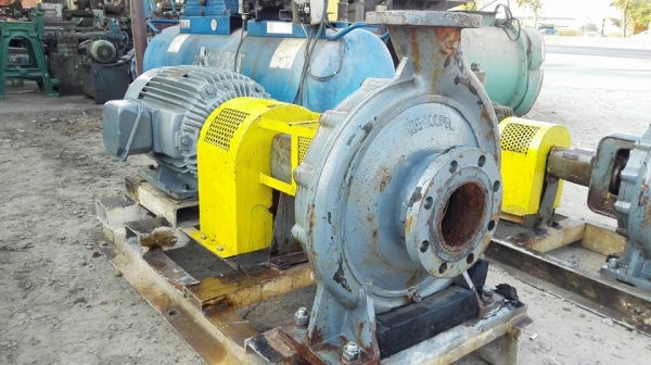 ปั้มน้ำหอยโข่ง EBARA ใบพัดทองเหลือง เข้า 5"- 4" ชนมอเตอร์ TECO 30 HP. สภาพสวยวิ่งเงียบพร้อมใช้งานมาเทสก่อนได้!!