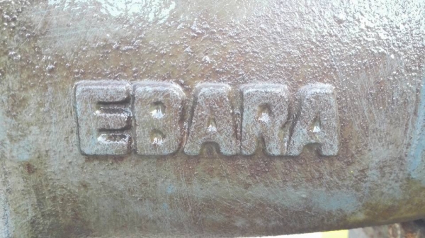 ปั้มน้ำหอยโข่ง EBARA ใบพัดทองเหลือง เข้า 5"- 4" ชนมอเตอร์ TECO 20 HP. สภาพสวยวิ่งเงียบพร้อมใช้งานมาเทสก่อนได้!!