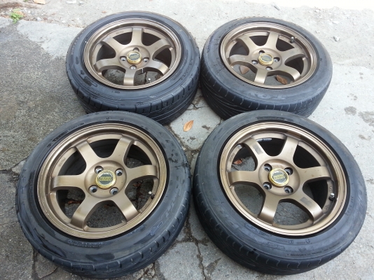 ขอบ15 te37v พร้อมยางToyo ขอบ15 te37v พร้อมยางToyo