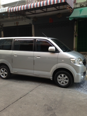ขายSuzuki APV ปี2012รถบ้านแท้ๆไม่ค่อยได้ใช้ สวยมาก ไม่เคยชน  390,000