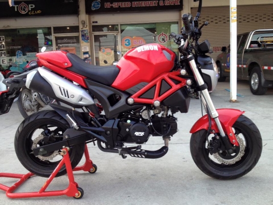 Gpx Demon สีแดง สภาพป้ายแดง รถ 3 เดือน ใช้งานน้อย 1,897 กม สวย ราคา เบา ๆ Gpx Demon สีแดง สภาพป้ายแดง รถ 3 เดือน ใช้งานน้อย 1,897 กม สวย ราคา เบา ๆ