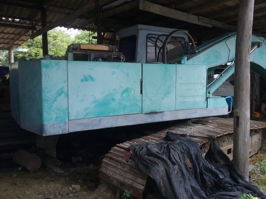 ขาย 295,000 แบคโฮ HITACHI  UH 083 เครื่องดีปั้มดีช่วงเต็มเก่าจอด 090-772-3710 090-772-3708