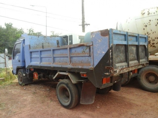 รถดัมพ์ 6ล้อ อีซูซุ 120แรงม้า เครื่องช่วงล่างดี ตัวถังสวย  ราคาถูก