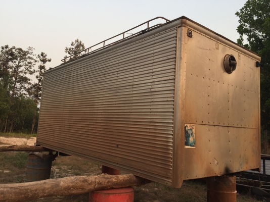 HINO FBตู้แห้งเฉพาะตู้นะจร้า ถอดจากFB ยาว5 เมตร ประตู3บาน