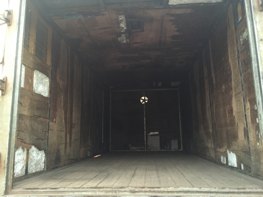 HINO FBตู้แห้งเฉพาะตู้นะจร้า ถอดจากFB ยาว5 เมตร ประตู3บาน