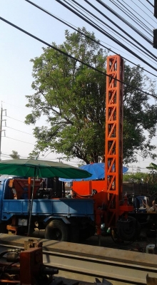 รับต่อประกอบรถเจาะบ่อบาดาลระบบไฮดรอลิก เล็กใหญ่ได้หมด