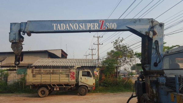 เครน3ตันท้องแบน2ชัก3ปอกพร้อมไช้งาน ราคาต่อลอง