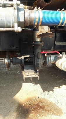 รถน้ำ 10 ล้อ MITSUBISHI FN215 เครื่อง 170 แรง เพลาเดียว