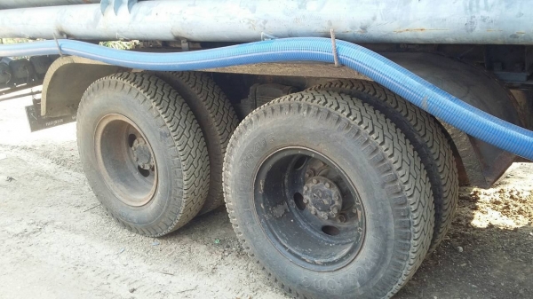 รถน้ำ 10 ล้อ MITSUBISHI FN215 เครื่อง 170 แรง เพลาเดียว