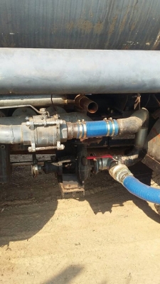 รถน้ำ 10 ล้อ MITSUBISHI FN215 เครื่อง 170 แรง เพลาเดียว