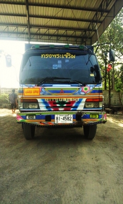 ขายรถบรรทุกสิบล้อดัมพ์ Mitsubishi M6 FN627 เครื่อง 240 แรง 2 เพลา กระบะดัมพ์มิเนียม ทะเบียนพร้อม