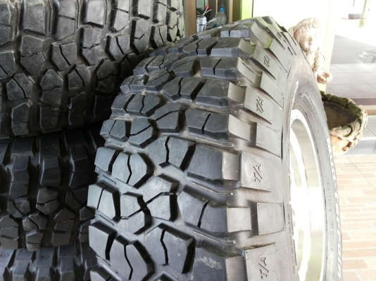 ล้อ lenso 16x9 พร้อมยาง mud bf goodrich 315/75/16