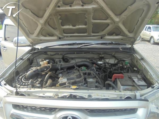 TOYOTA HILUX VIGO, 2.7 G X-TRA CAB POWER 4WD โฉม X-TRA CAB สีบรอนซ์เงิน เกียร์ออโต้ ติดแก๊ส LPG