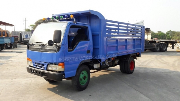 รถบรรทุก 6 ล้อดัมพ์ ยี่ห้อ MAZDA  รุ่น EX43   100 แรงม้า กระบะยาว 3.90 เมตร