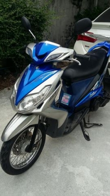 ขาย Yamaha mio 125 เครืองเดิม ระบบไฟใช้งานได้ทกจุด ชุดสีเดิมไม่มีแตก  ภาษีไม่ขาดต่อ มีเล่ม เอกสารพร้อมชุดโอนครบ อยุ่ที่ดอนเมือง กรุงเทพ ราคา 16000 เบอ 0891123302 line progress7109 สวยๆงามๆมาดูรถนัดก่อนนะครับต่อรองกันได้ครับคุยง่ายๆ