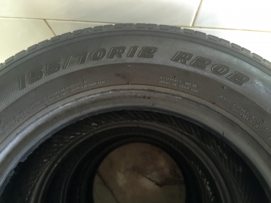 ขายยาง DEESTONE ขอบ 12"ใส่รถ DAIHATSU MIRA ปี 2011