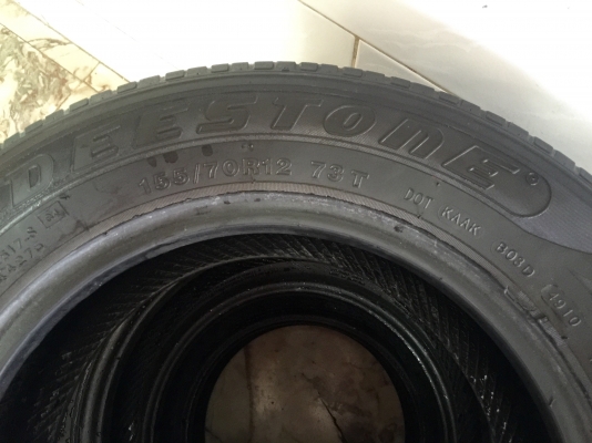 ขายยาง DEESTONE ขอบ 12"ใส่รถ DAIHATSU MIRA ปี 2011