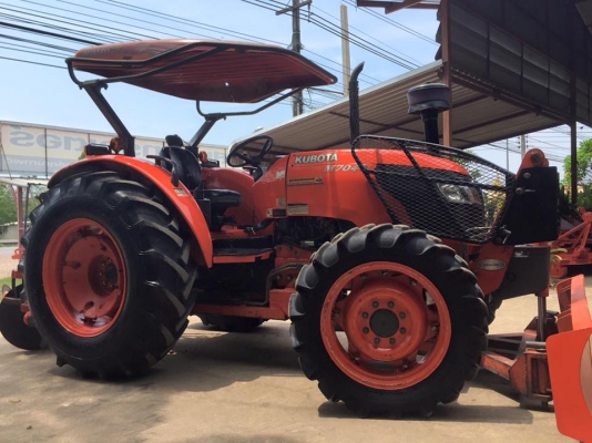 ขายรถไถ Kubota M7040 (4WD) พร้อมดันหน้า ผานพรวนช้าง รถเดิมๆ พร้อมใช้งานครับ ขายรถไถ Kubota M7040 (4WD) พร้อมดันหน้า ผานพรวนช้าง รถเดิมๆ พร้อมใช้งานครับ